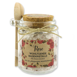 Badesalz 300g im Glas mit...