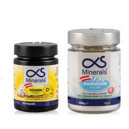 Magnesium 400g & Vitamin D3+K2