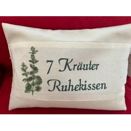 7 Kräuter Ruhekissen -...